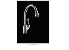 DELTA 9178-SP-DST Leland Spotless Stainless Magnetic Shield Spray Kitchen Faucet