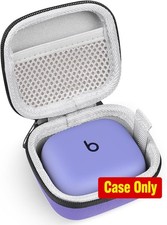 Hard Shell Portable Earbud Case for Beats Powerbeats Pro 2 Wireless Earbuds - Pu
