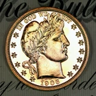 * 1906 * PRISTINE++ GEM BU PROOF BARBER HALF-DOLLAR * FROM COLLECTION