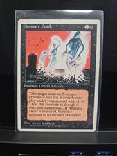 4th Edtion MTG 1 Animate Dead Magic
