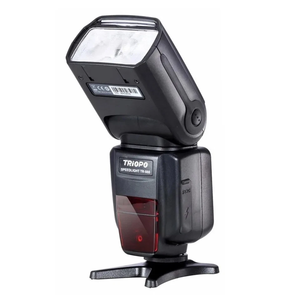 Lanterna Speedlite US TRIOPO TR-988 TTL 1/8000s para câmera Canon Nikon DSLR - Imagem 4 de 4