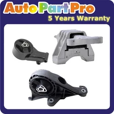 For Chevrolet Malibu 2.0L 13-15 Engine Motor & Auto Transmission Mount Set 3PCS