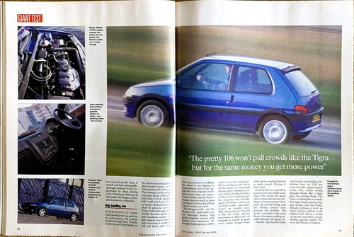 CAR MAGAZINE DEC-1994 - Jaguar XJ6, Vauxhall Tigra, Aston DB7, Ferrari F355 - Picture 10 of 12