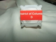 1 Roll 2009 D District Of Columbia DC - Quarters Uncirculated Plastic Container