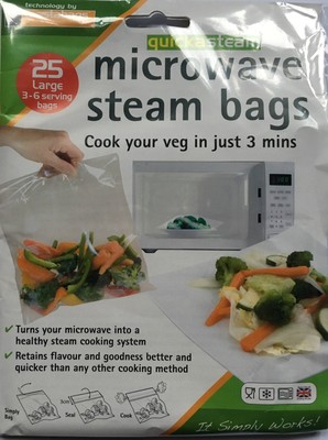 microwave steam bags large