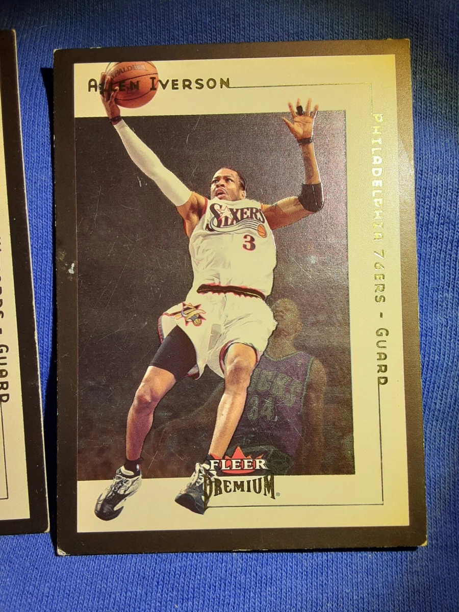 Fleer Allen Iverson Basketball 2001-02 Season Sports Trading Cards 