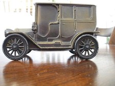 Vintage Metal 1908 Cadillac Coin Bank - Made in the U.S.A 1974 Banthrico