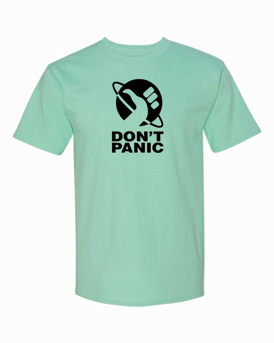 Hitchhiker's Guide to the Galaxy men's t-shirt — Out of Print