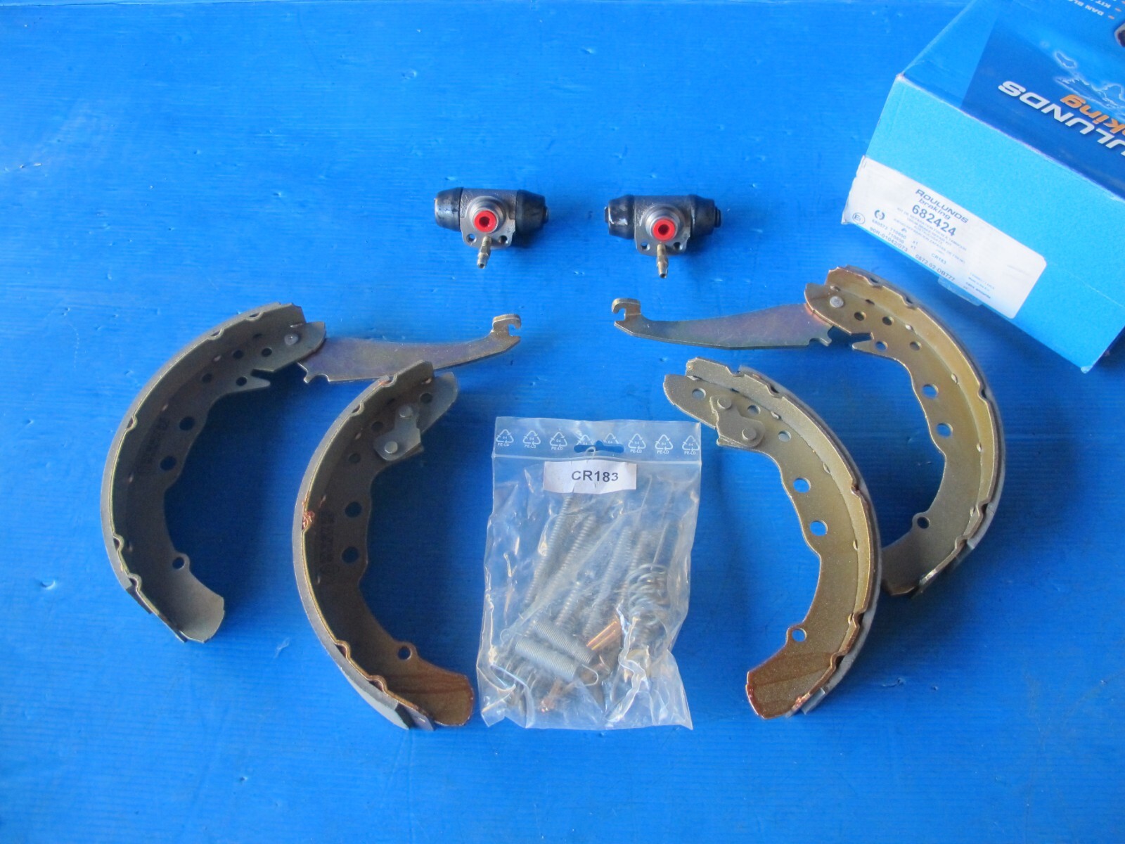 Kit de freins arrière Roulunds à haute friction pour Audi 100 et Golf