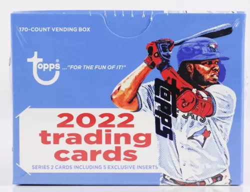 2022 Topps Series 2 Baseball Vending Hobby Box 170 Cards Per Box Factory Sealed