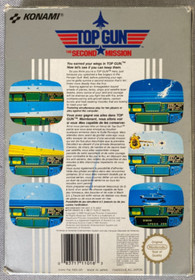 NINTENDO NES -TOP GUN The second mission - FRA - COMPLET & TRES BON ETAT