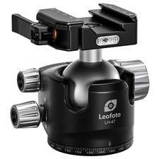 Leofoto USA Leofoto LH-47LSC Lever-Control Hybrid Clamp Ballhead/Arca Picatinny