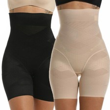 Fajas Shaper mint High-Waisted Shorts Pants Women Body Shaper Girdle Shapewear