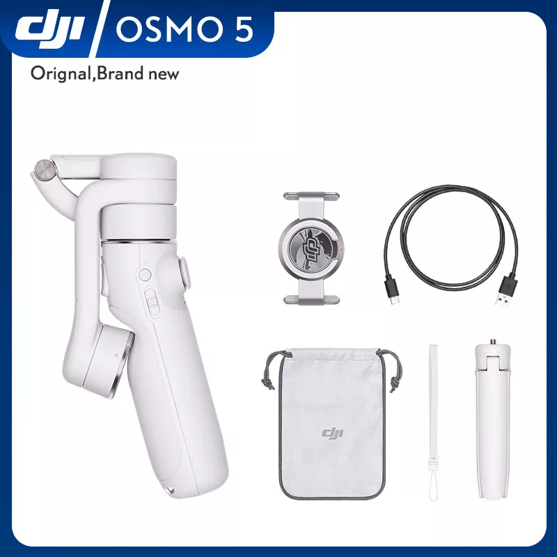 DJI OM5 OSMO Mobile 5 3-Axis Handheld Gimbal Stabilizer Smartphone Selfie  Tripod