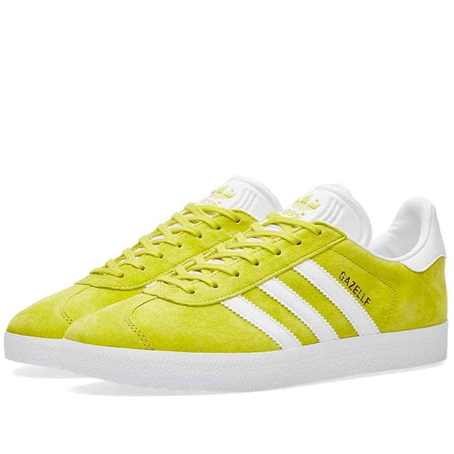adidas gazelle yellow womens