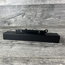 DELL AX510 PC Monitor Mount Multimedia Soundbar Stereo Speaker Black - USED 