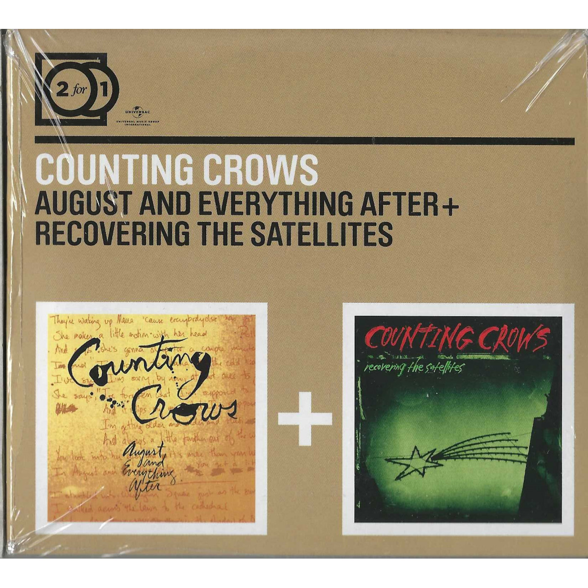 Counting Crows CD August And Everything After + Recovering The Satellites / Univ