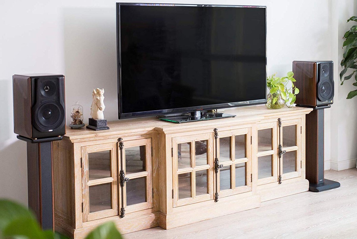 Edifier SS03 Wooden Speaker Stands for S3000Pro Speakers (Pair