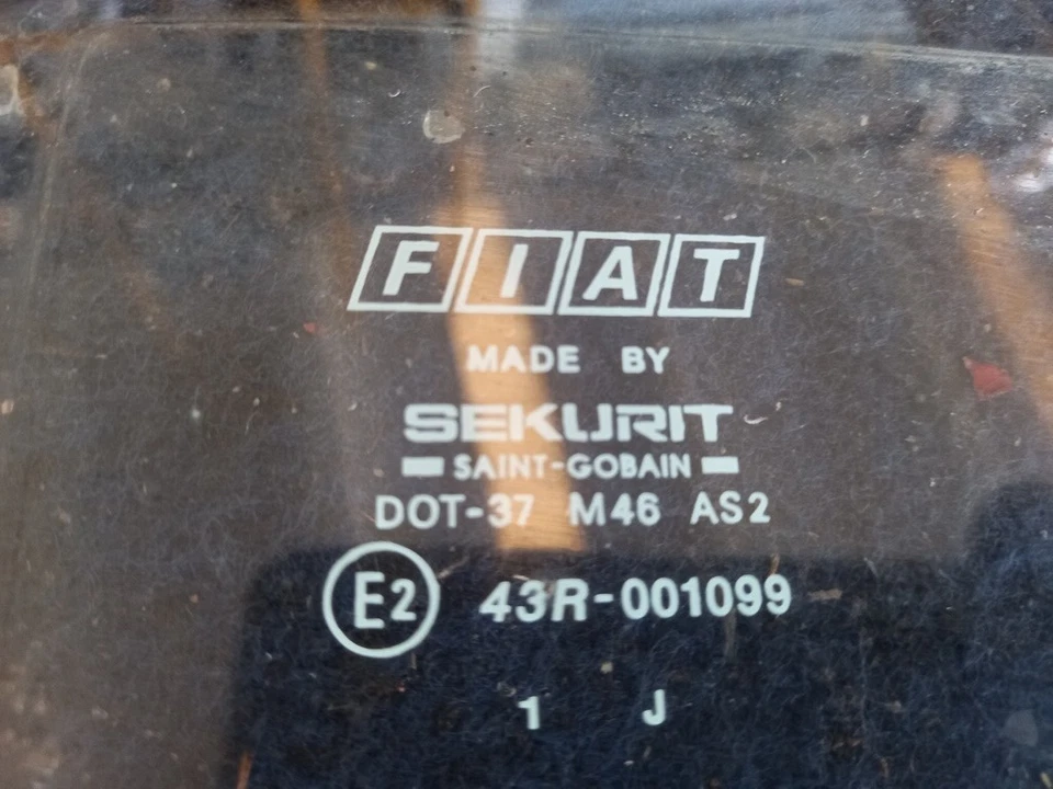 FRONT LEFT GLASS SX Fiat Uno 2 Series 1998 - Image 2 of 4