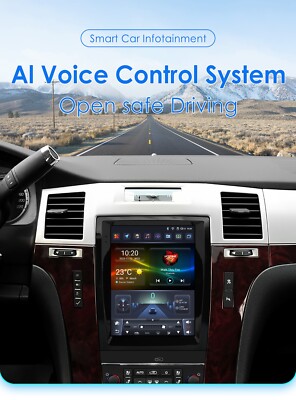 For Cadillac Escalade 2007-2014 9.7''Android13 Carplay Car Stereo Radio GPS 8Core