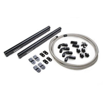 Holley  LS HI-FLOW FUEL RAIL KIT - INCLUDES HOSE & FITTINGS - FITS LS1, LS2, ...