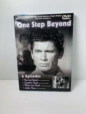 Sci-Fi TV One Step Beyond Charles Bronson DVD Sealed 4 Episodes Supernatural
