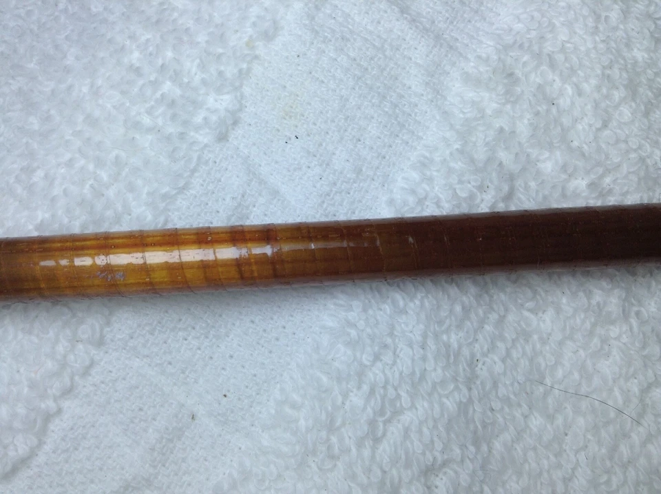 ~ NOS Rainshadow GLASS wood look brown fishing Rod Blank 44" not tapered heavy - Image 3 of 3