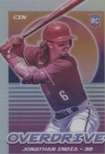 2021 Panini Chronicles - Overdrive Jonathan India #24 Holo (RC) MLB Cincinnati