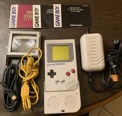 ゲームボーイ　DMG-01 Original Nintendo GameBoy Console DMG-01 With Box REGION FREE 1st