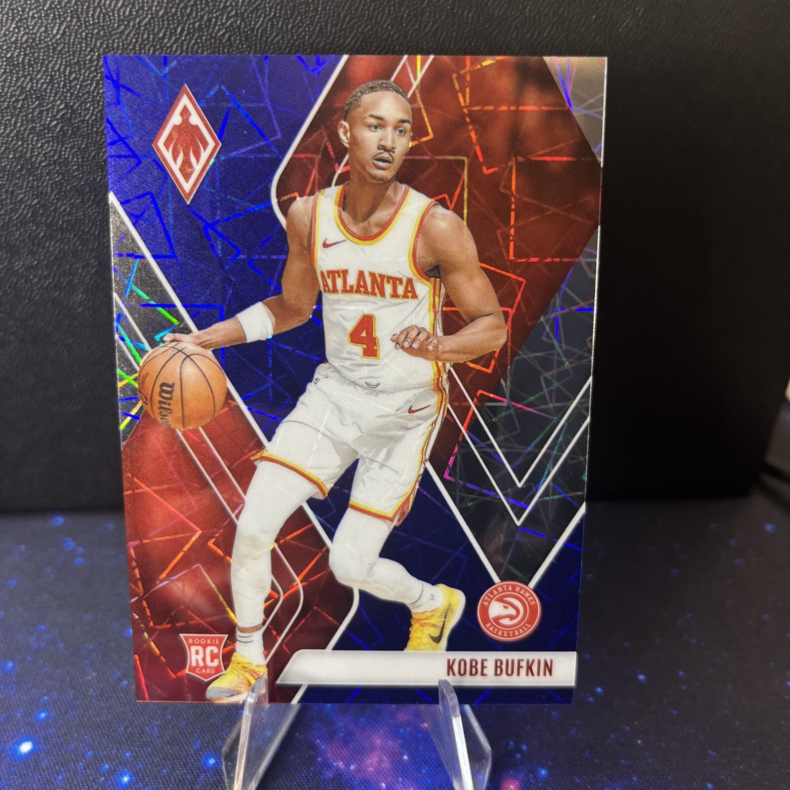 2023-24 Phoenix #284 Kobe Bufkin Blue Lazer SP  /275 Atlanta Hawks Rookie RC