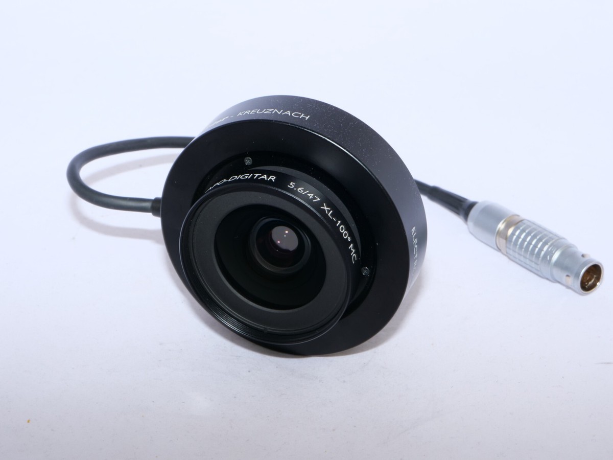 Schneider APO- Digitar 47mm f/5.6 XL-100* lens. Schneider