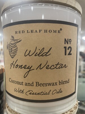 Wild Honey Nectar Candle from Red Leaf Home, 24oz XL Candle - Hard To Find, New