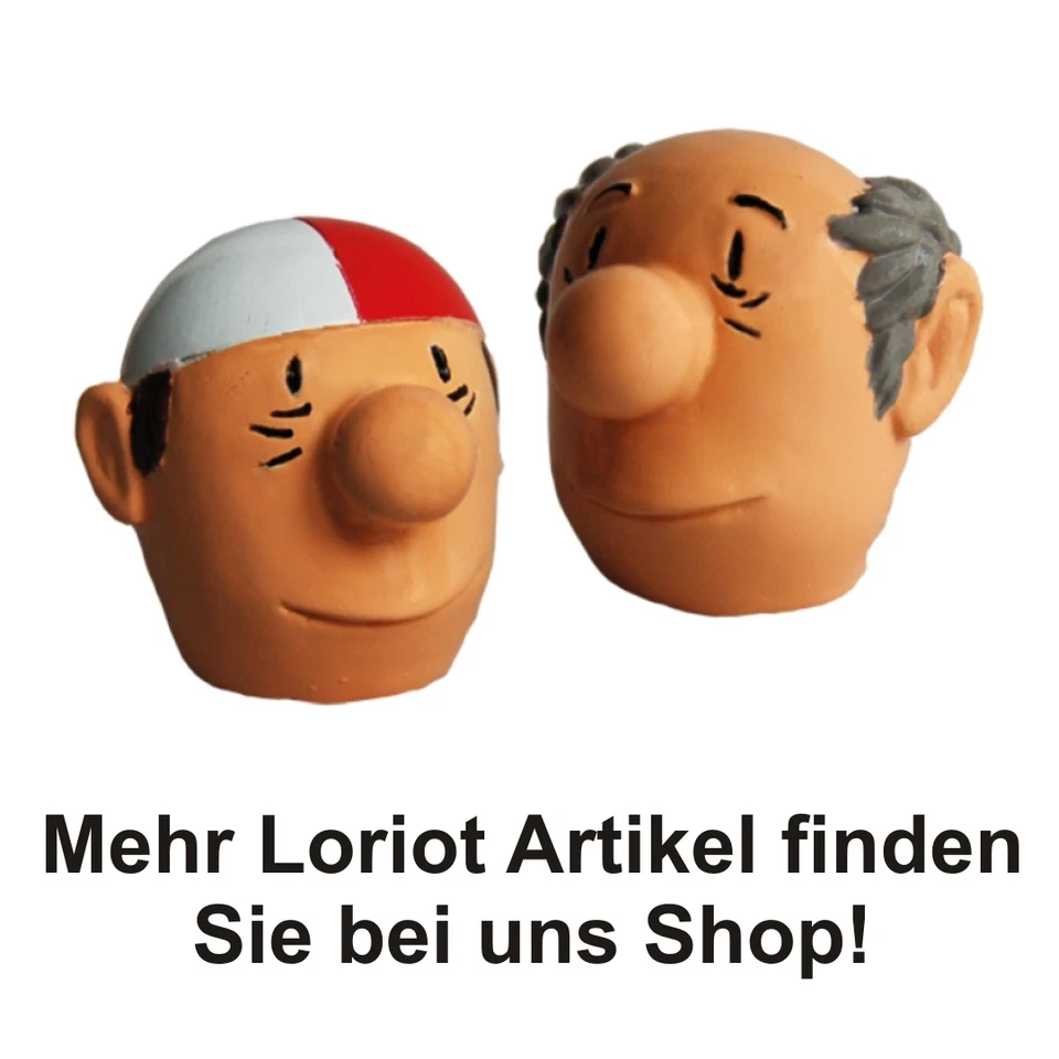 Herr im Sessel Loriot Buchstütze für das Bücherregal Geschenk für Loriot Fans - Bild 2 von 2
