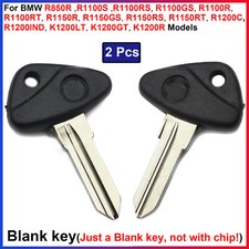 2PCS Blank Key For BMW R850R ,R1100S ,R1100RS ,R1100GS ,R1100R ,R1100RT, R1150R