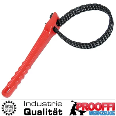 XTLINE Schwere Ketten Spannschlüssel ÖL-Filter LKW Rohr Schlüssel Zange Doppelt Panzer