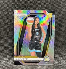 Angel Reese Rookie Card SILVER  2024 Panini Prizm WNBA #147 IMAGE VARIATION SKY