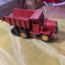 SSS Shioji Tin Friction 1958 Oshkosh Off Road Dump Truck 10.5"