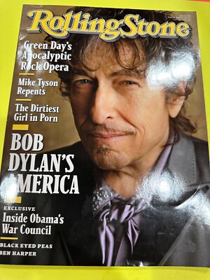 Bob Dylan    Rolling Stone Magazine Issue 1078   May 14 ,  2009