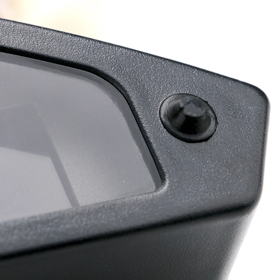 Velocímetro para moto tacómetro medidor de combustible LCD digital odómetro Foto 4 de 4