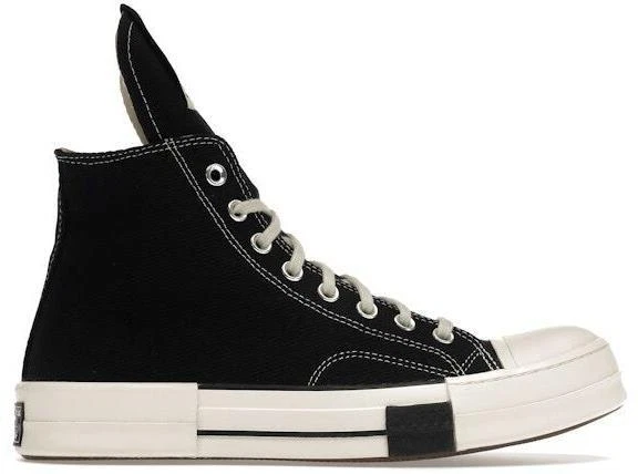 Converse Rick Owens x DRKSHDW DRKSTAR Chuck 70 Low Black for Sale