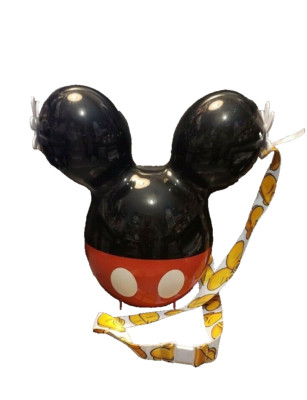 DISNEY MICKEY W/ PANTS POPCORN CONTAINER HOLDER~NEW~SOUVENIR WITH STRAP 2019