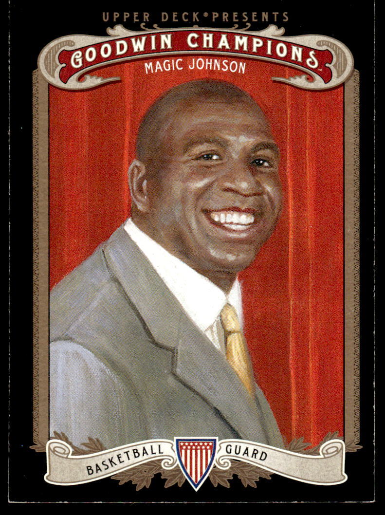 2012 Upper Deck Goodwin Champions #5 Magic Johnson Lakers