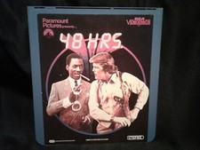 48 HOURS  CED VIDEODISC 1983 1982  EDDIE MURPHY NICK NOLTE