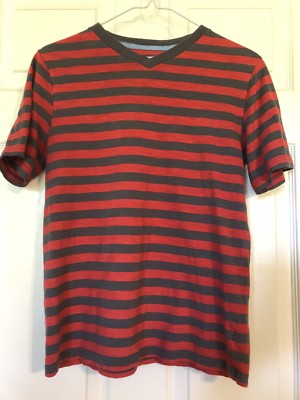 T-shirt Garçon Arizona - Taille XL, Rose Et Gris, Col V - Occasion Très Bon état