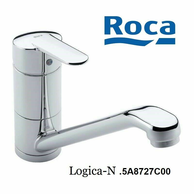Mitigeur d'évier ROCA modèle LOGICA-N .5A8727C00 en laiton chromé
