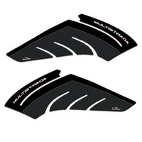 Resinbike 3D Carbon Schutz Aufkleber Seiten Tank Ducati Multistrada 1200 2 Stk