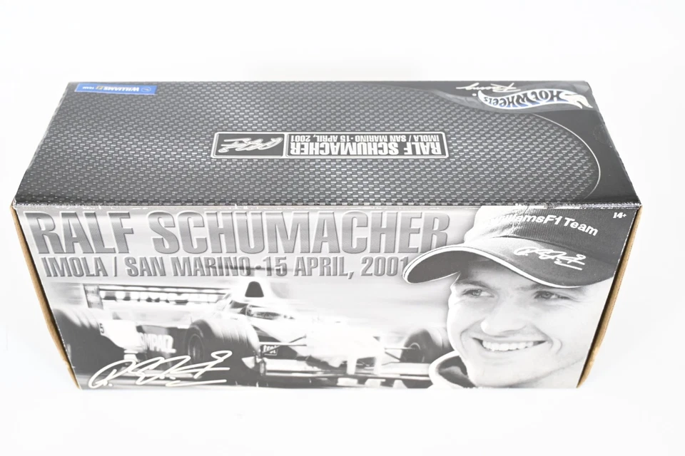 Modellino auto Hot Wheels 1/18 Ralf Schumacher Williams F1 Imola 2001 pressofuso - Immagine 2 di 4
