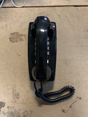 Scitec Touch Tone Wall Mount Telephone BLACK 2554 Scitec Classic Style