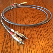 3’ BELDEN Stereo Audiophile Interconnect Cables Shielded W/  Rean RCA connectors