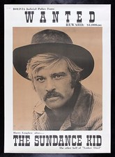 BUTCH CASSIDY AND THE SUNDANCE KID CineMasterpieces MOVIE POSTER ROBERT REDFORD
